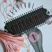 1er Festival Burlesque-Madrid. Design e Ilustração tradicional projeto de lorena madrazo - 28.06.2012