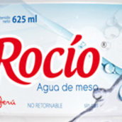 Etiqueta Agua Rocío. Design project by Ducarne Nicolas - 07.06.2012