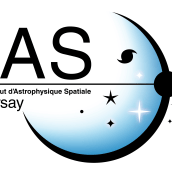 Logo Institut d'Astrophysique Spatiale Ein Projekt aus dem Bereich Design und Traditionelle Illustration von Clau Ruiz - 30.07.2012