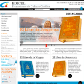 Pagina web EDICEL. Design project by llucius - 08.22.2012