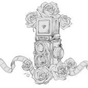 Rolleiflex Tattoo. Un proyecto de Diseño e Ilustración tradicional de Marta Valentín - 14.09.2012