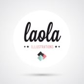Laola. Design, and Traditional illustration project by LMG - 09.24.2012