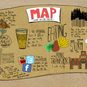 MAP. Traditional illustration project by Javier García-Villaraco - 10.18.2012