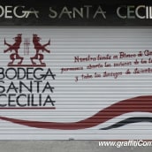 Bodega Santa Cecilia. Design, Traditional illustration, Advertising & Installations project by Graffiti Media - 12.09.2012