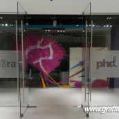 phd (Grupo OMD). Design, Traditional illustration, Advertising & Installations project by Graffiti Media - 12.09.2012