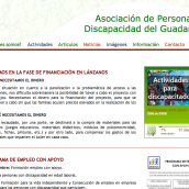 Web Adisgua. Un proyecto de Programación de Marta Casado García - 29.12.2012