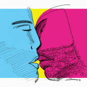 LOVE . Traditional illustration project by Javier García-Villaraco - 03.20.2013
