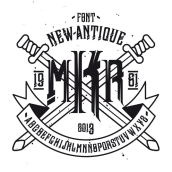 Typography - newAntique. Un progetto di Design, Illustrazione tradizionale e Pubblicità di david sánchez cobos - 07.03.2013