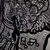 alienation. Ilustração tradicional projeto de Enrique Domenech - 14.03.2013
