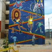 Mural. Design, Traditional illustration & Installations project by Gabriel Guerra - 05.17.2013