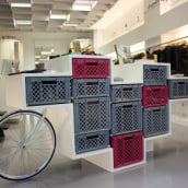 Glore Store (Stuttgart). Projekt z dziedziny Design, Instalacje i 3D użytkownika Marcos Aretio (Markmus) - 01.06.2013