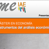 Máster Interuniversitario en Economía. Design, e Programação  projeto de alalpe.es · consultoria y desarrollo web - 10.06.2013