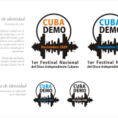 Logo CubaDemo. Design project by Marian Lopez - 06.19.2013