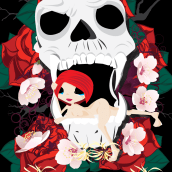 Skull Sex. Traditional illustration project by Nexxxas Fernandez - 07.15.2013