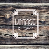 Vintage Burguer identity. Un proyecto de Diseño de Aurora Sanz - 16.07.2013