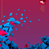 Wave Festival Cover. Un proyecto de Diseño, Ilustración tradicional, Motion Graphics y 3D de Carlos Behrens - 22.07.2013