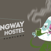 Hostel Hemingway - Motion. Motion Graphics, Film, Video, and TV project by Verónica Eguaras Alcántara - 08.01.2013