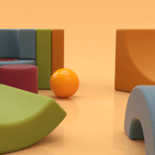 COLOCO Mobiliario infantil. Design, Instalações, UX / UI, e 3D projeto de ROKdesign Studio - 20.09.2013
