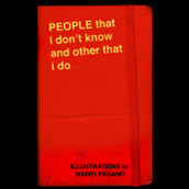 People that I don´t know and other that I do. Ilustração tradicional projeto de Mario Pagano - 22.09.2013