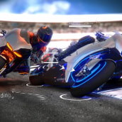 Moto Gp intro. Advertising, Film, Video, TV, and 3D project by Juan Asperó - 10.10.2013