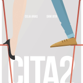 Cartel CITA2. Design, Traditional illustration, and Advertising project by Jorge Calvo Gómez de Agüero - 10.17.2013
