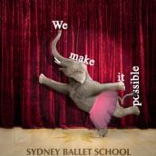 Sydney Ballet School . Design, e Publicidade projeto de Alejandro Vera Cobos - 25.11.2013