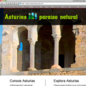 Web portal Asturias. Design, e Programação  projeto de Jessica Peña Moro - 27.05.2013
