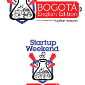STARTUP WEEKEND BOGOTÁ, ENGLISH EDITION . Design, e Publicidade projeto de Elbis Estid Bonilla Bonilla - 03.08.2013