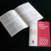 imagen corporativa Institut Municipal de Treball '04-'07. Un proyecto de Diseño y Publicidad de Josep M Garcia Gualdo - 20.04.2004