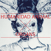 Exposición Humanidad Animal/Organs. Design, Ilustração tradicional, e Design gráfico projeto de J.J. Serrano - 27.01.2014