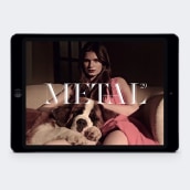 METAL Magazine. Un proyecto de UX / UI, Diseño gráfico y Diseño interactivo de Marta Sánchez - 30.01.2014