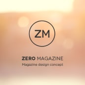 Zero Magazine. Un proyecto de UX / UI, Dirección de arte, Br e ing e Identidad de Julián Pascual - 01.02.2014