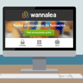 Video Presentación de Wannalea. Un proyecto de Motion Graphics, Animación y Multimedia de Marian García Crespo - 25.02.2014