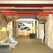 hotel. 3D projeto de Montse Quirós - 03.03.2014