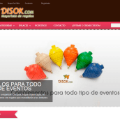 Disok - Mayoristas de Regalos. Artesanato, Web Design, e Desenvolvimento Web projeto de Abel Sánchez Alcaraz - 26.03.2014