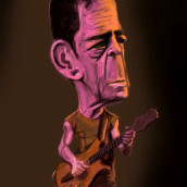 Lou Reed. Traditional illustration project by luis silva - 10.27.2013