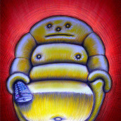 homosedentarius. Un proyecto de Ilustración tradicional de luis silva - 10.12.2012