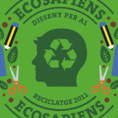 Ecosapiens. Ilustração tradicional, e Design gráfico projeto de Jordi Matosas - 02.05.2011