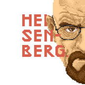 HeisenBIT. Traditional illustration, Character Design, and Game Design project by Ribs - 04.02.2014