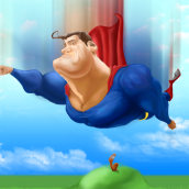 superman. Un proyecto de Ilustración tradicional de alvaro martin bazan - 07.04.2014