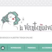 E-commerce La Veintinueve. Desenvolvimento Web projeto de Ricardo Donoso - 19.03.2014