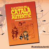 A la recerca del català autèntic. Traditional illustration project by Dànius Dibuixant - Il·lustrador - comicaire - 04.15.2014