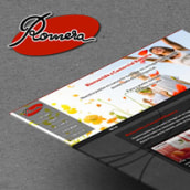 Comercial Romera. Un proyecto de UX / UI, Diseño Web y Desarrollo Web de Artur Mirabet - 16.04.2014