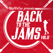 Cartel y folleto para ''Back to the jams Vol.II''. Un proyecto de Diseño gráfico de PHR - 28.04.2014