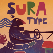 Sura Type. Un proyecto de Ilustración y Tipografía de Alex Dukal - 04.05.2014