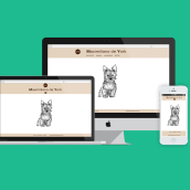 Tienda online de venta de ropa para perros. Maximiliano de York. Un proyecto de Diseño Web y Desarrollo Web de Gustavo Caso - 24.02.2014