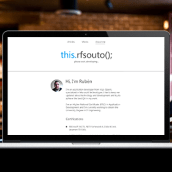 Blog RFSouto. Un proyecto de Br, ing e Identidad y Diseño Web de Alex R Chies - 12.05.2014