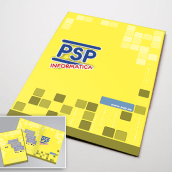 Carpetas PSP informática. Un proyecto de Diseño editorial y Diseño gráfico de David Salgado Diez - 26.05.2014