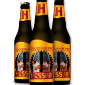 Hessian beer. Design, Traditional illustration, and Packaging project by Nicolás Aznárez - 05.29.2014