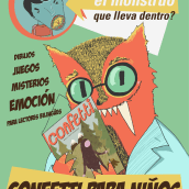 Confetti Magazine Infantil. Projekt z dziedziny Design, Trad, c, jna ilustracja, Grafika ed i torska użytkownika Silvia González Hrdez - 30.05.2014